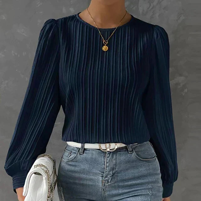 Jaydah - Elegante Blouse met Lange Mouwen voor Vrouwen