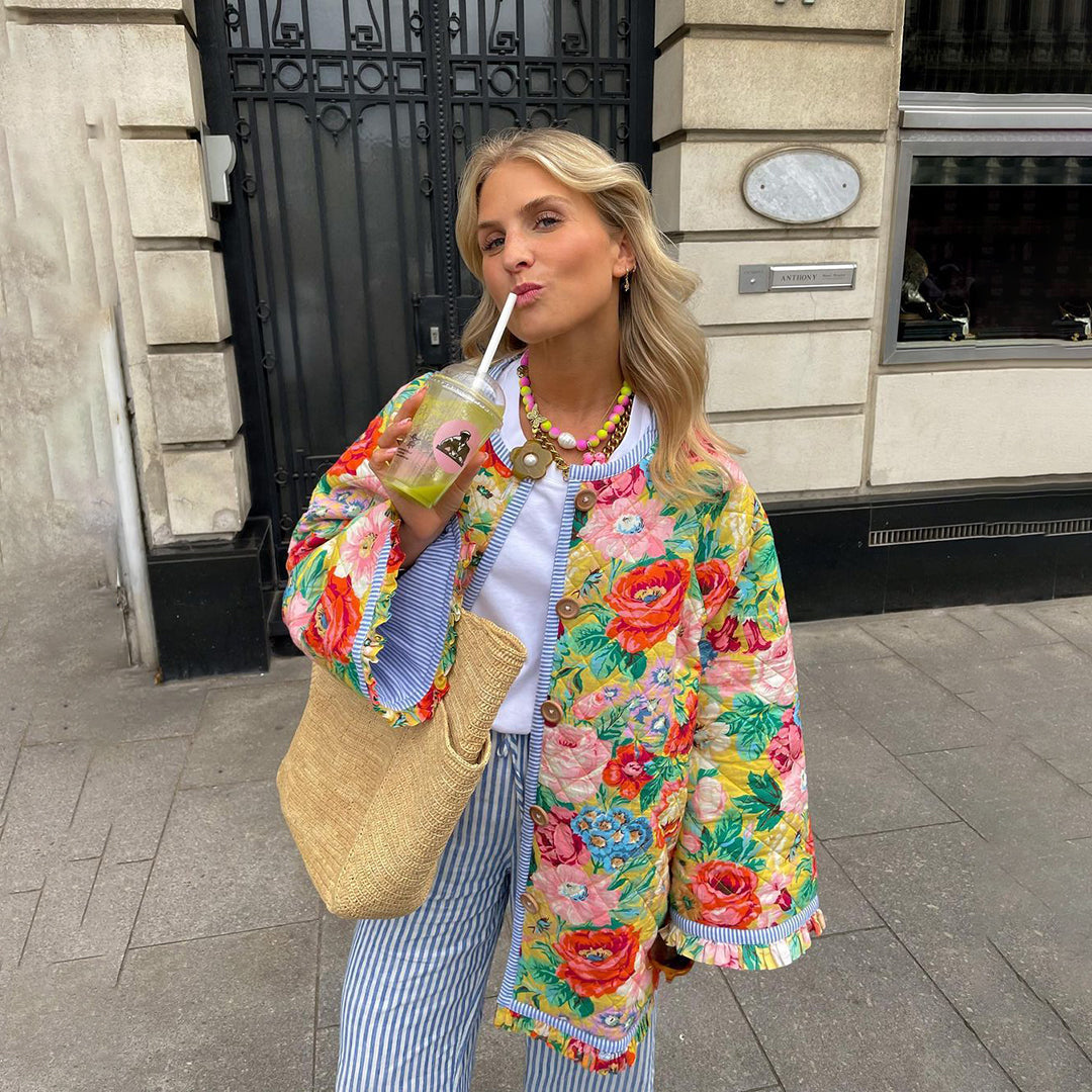 Marishka - Bloemenjas voor Dames - Comfortabel & Oversized