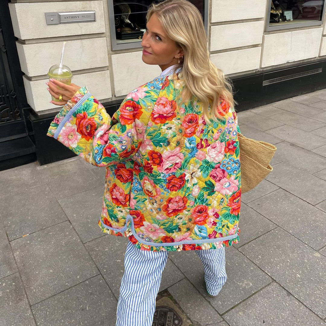 Marishka - Bloemenjas voor Dames - Comfortabel & Oversized