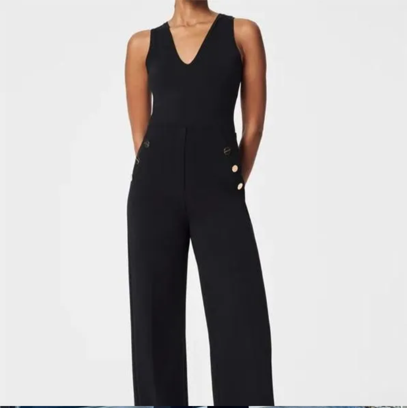 Cosima -  Button Wide Leg Pants