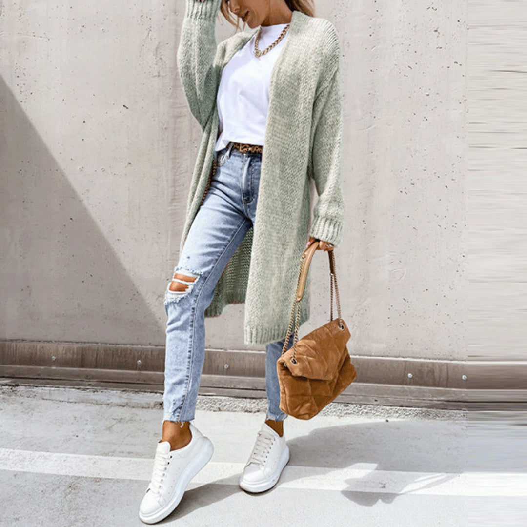 Marissa - Trendy Lange Cardigan voor Vrouwen