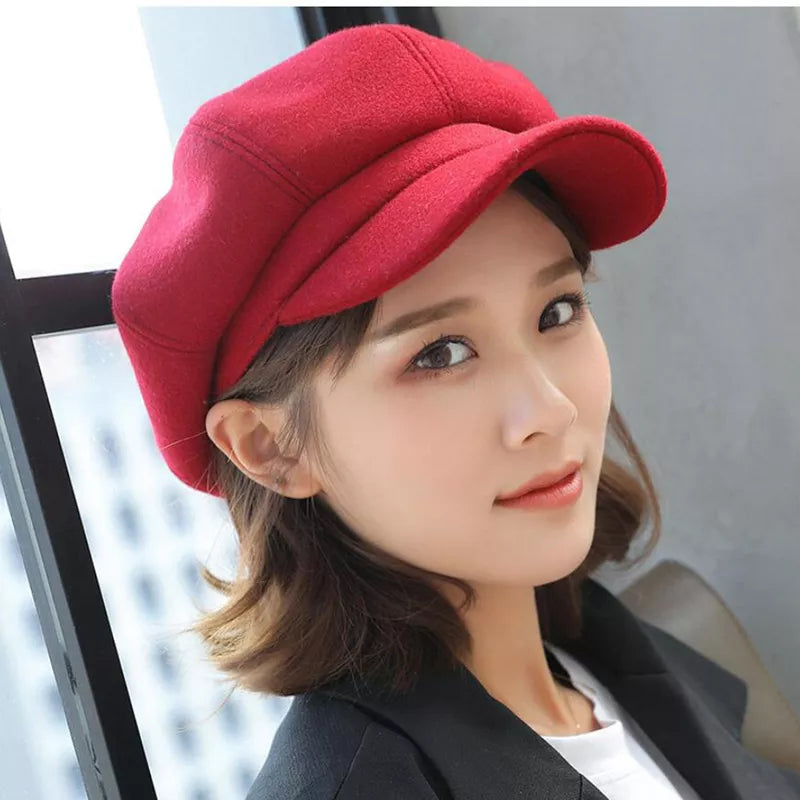 Sheila - Newsboy Cap voor Dames - Chic &  Veelzijdig