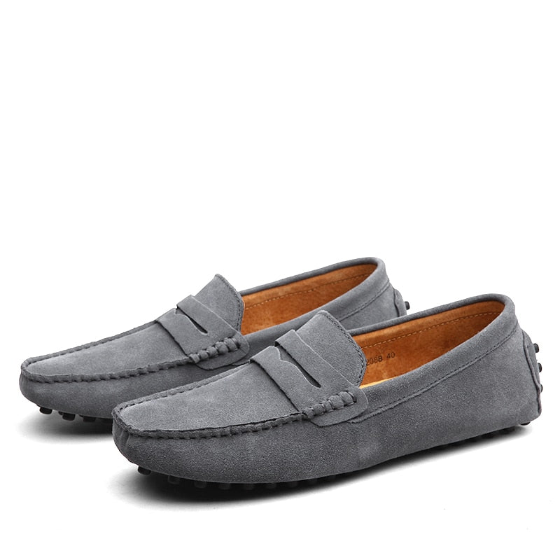 Suède Rijschoenen Loafers