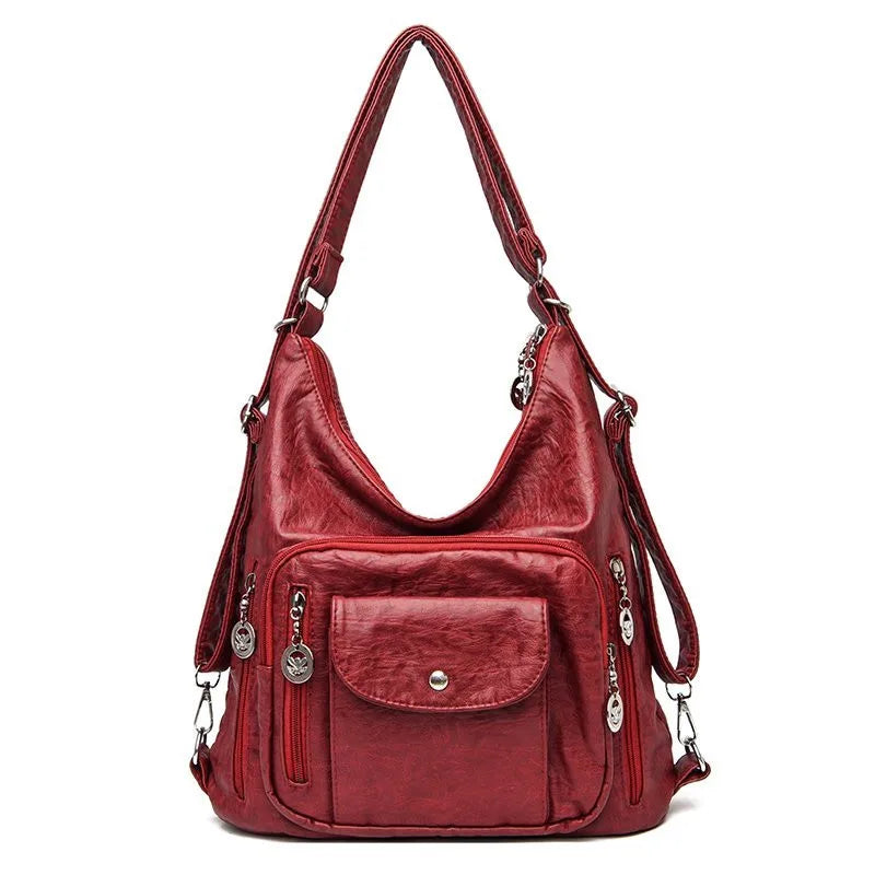 Poppie - Vintage Schouder Hobo Handtas voor Vrouwen