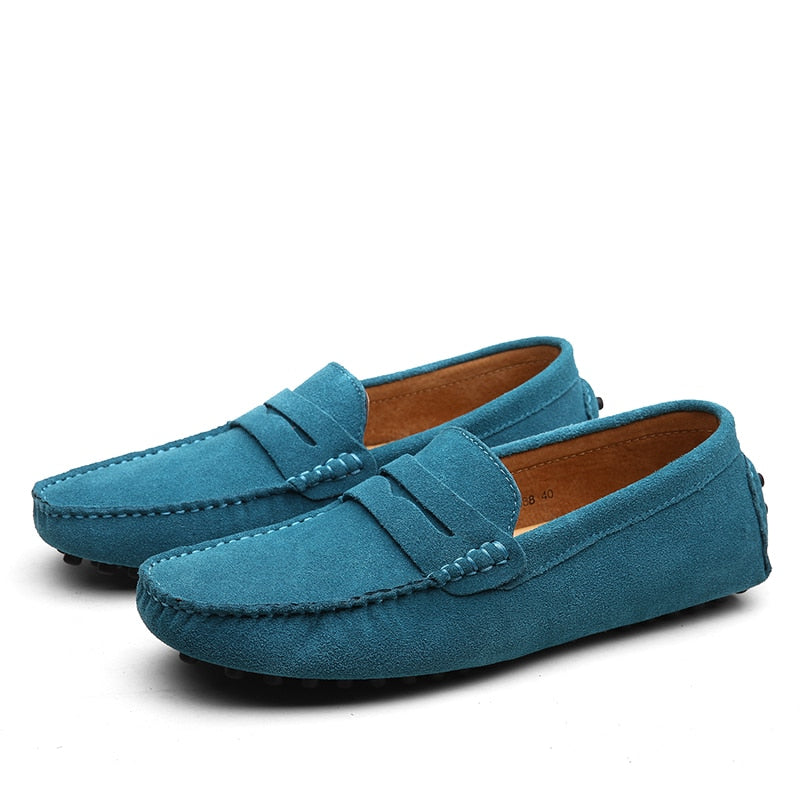 Suède Rijschoenen Loafers