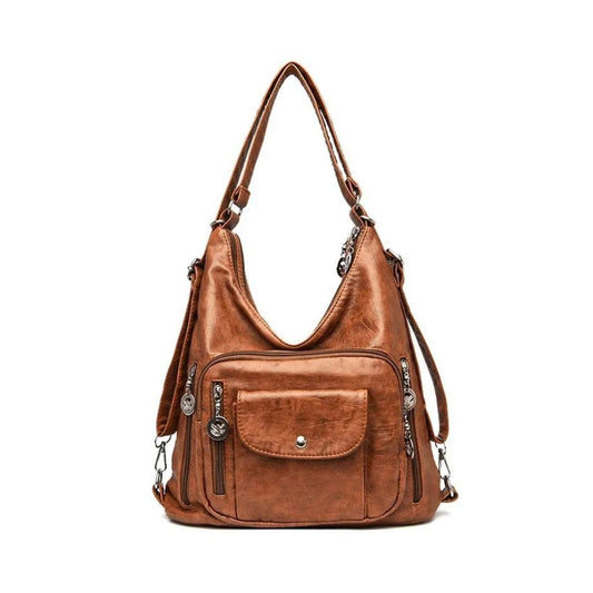 Poppie - Vintage Schouder Hobo Handtas voor Vrouwen