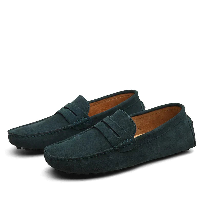 Suède Penny Loafers