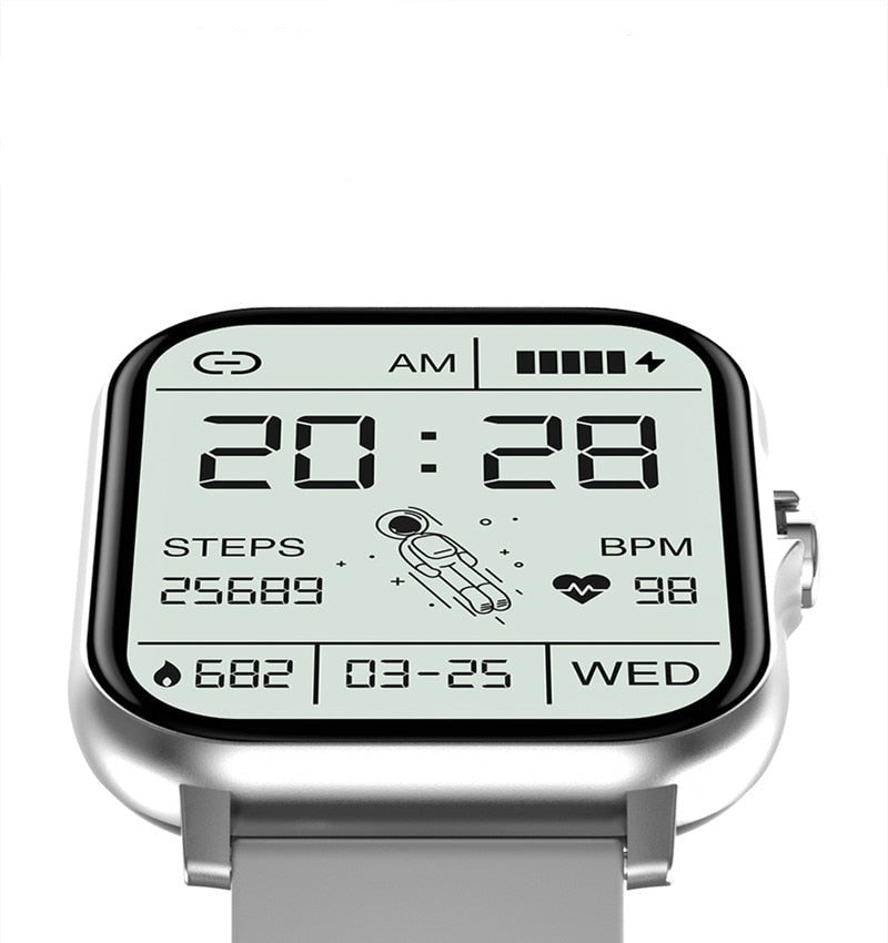 SilverDial – GT20 Smartwatch – Stijl & Gezondheid