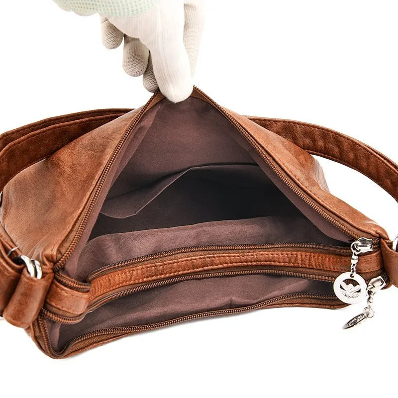 Poppie - Vintage Schouder Hobo Handtas voor Vrouwen