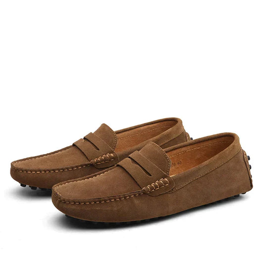 Suède Penny Loafers
