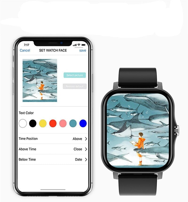SilverDial – GT20 Smartwatch – Stijl & Gezondheid