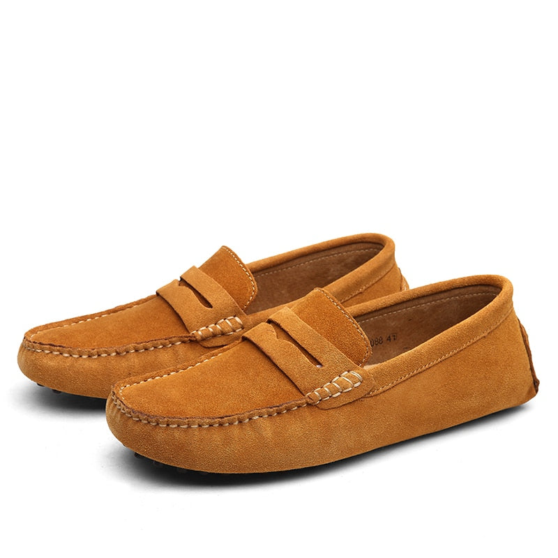Suède Rijschoenen Loafers