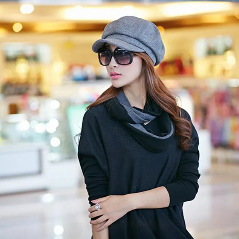 Sheila - Newsboy Cap voor Dames - Chic &  Veelzijdig