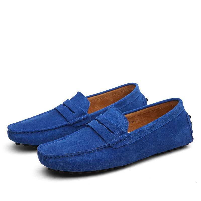 Suède Rijschoenen Loafers