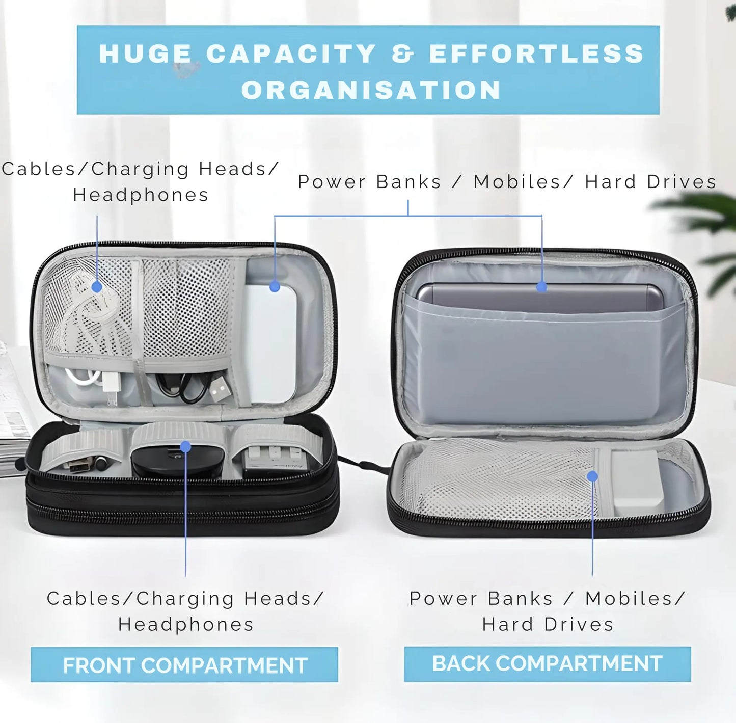 GadgetNest - Elektronische Accessoire Organizer