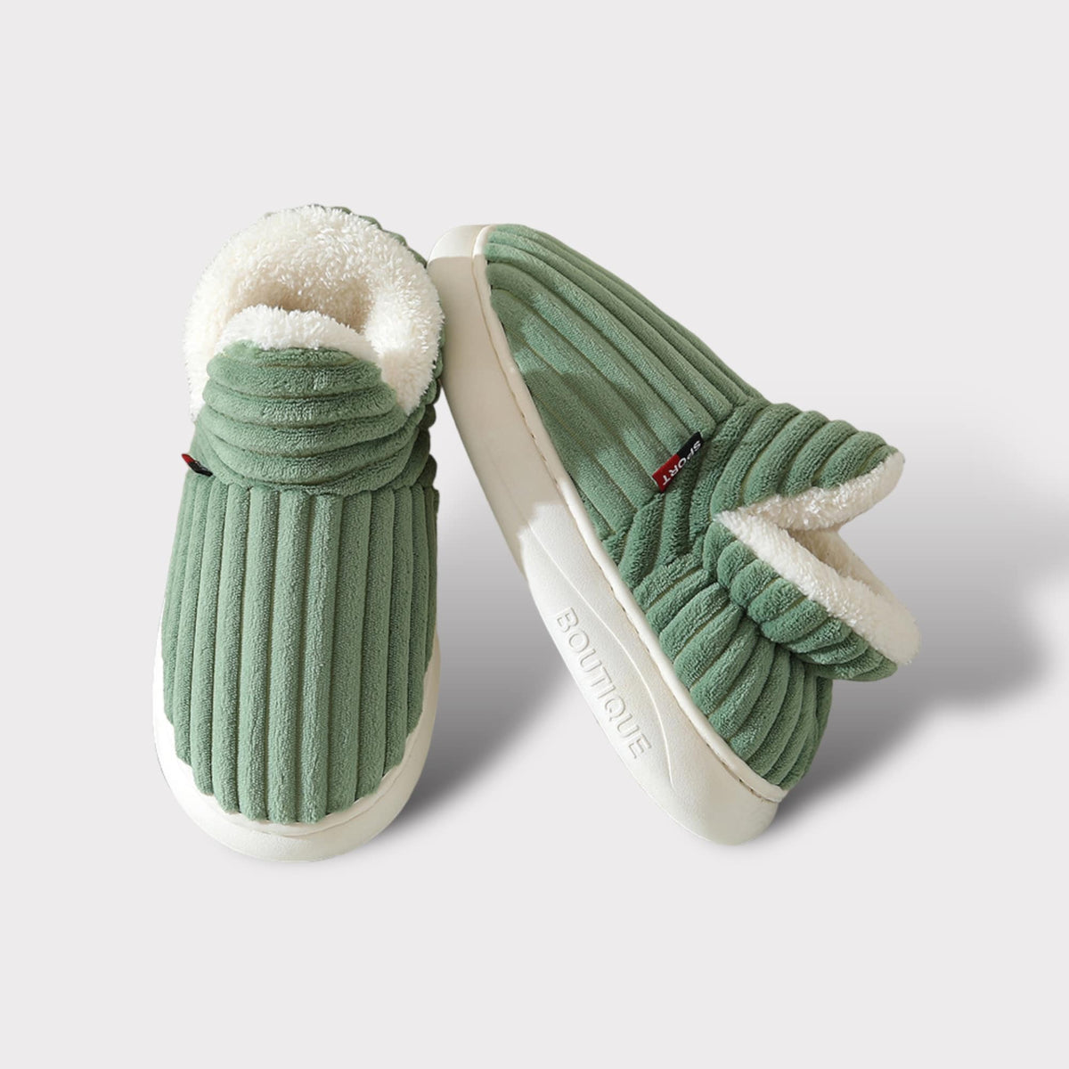 Maine - Warme pluizige pantoffels voor Vrouwen