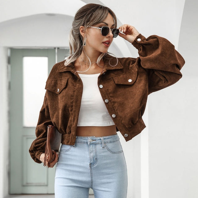 Gisselle - Casual Korte Jas voor Vrouwen
