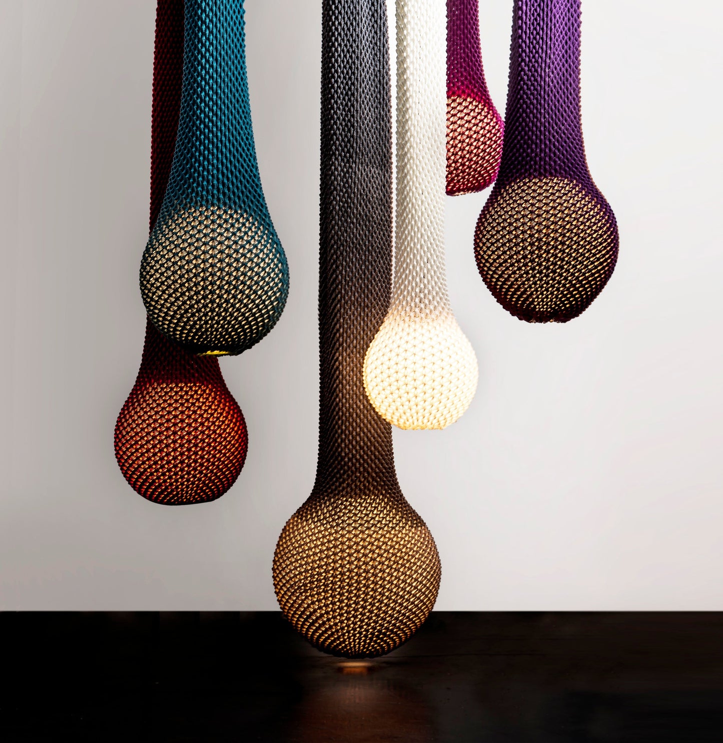 Knitted Dropped Pendant