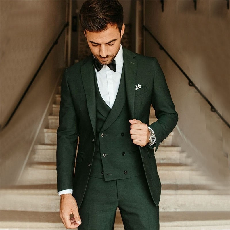 Elegant 3-delig Heren Pak Set