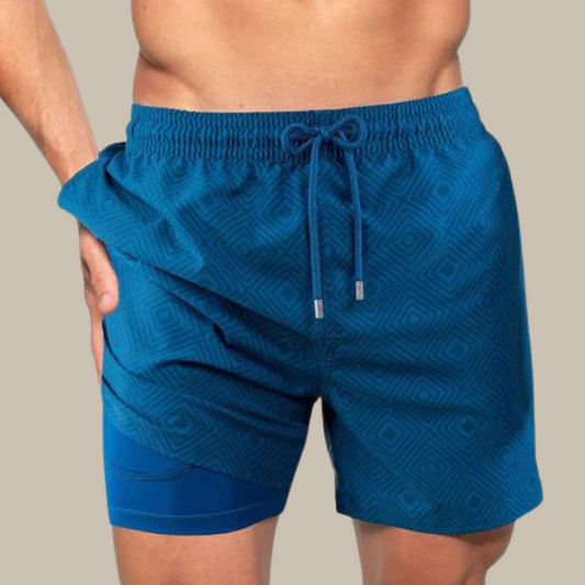 Heren Korte Broek met Voering &amp; Telefoonvak