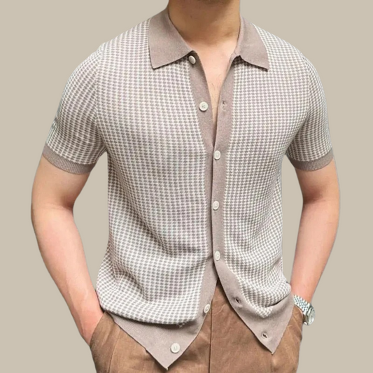 Gebreid Korte Mouwen Shirt