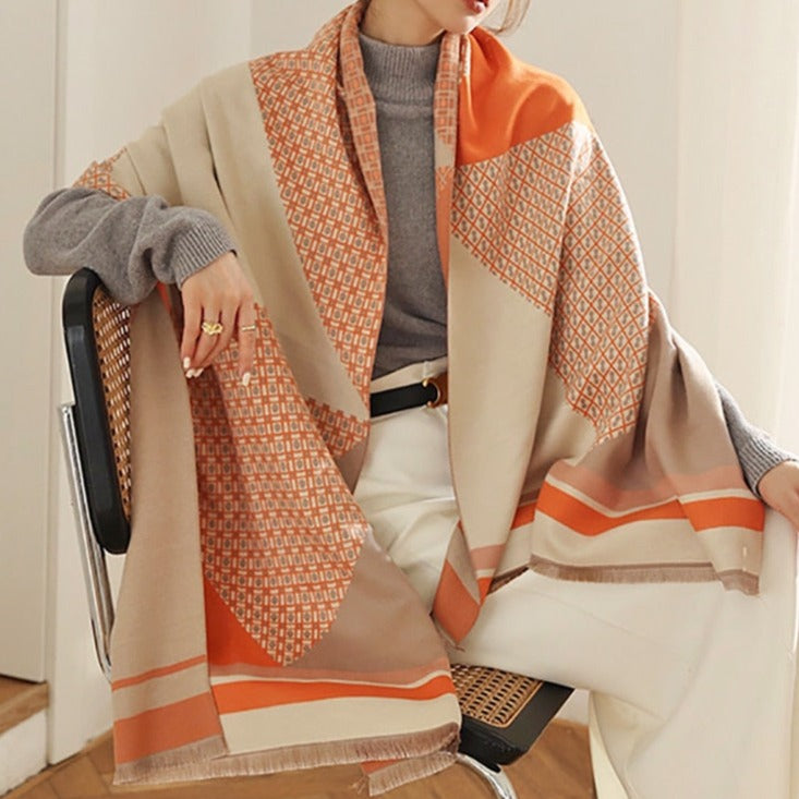 Anastasia - Dames Sjaal - Zacht & Kleurrijk