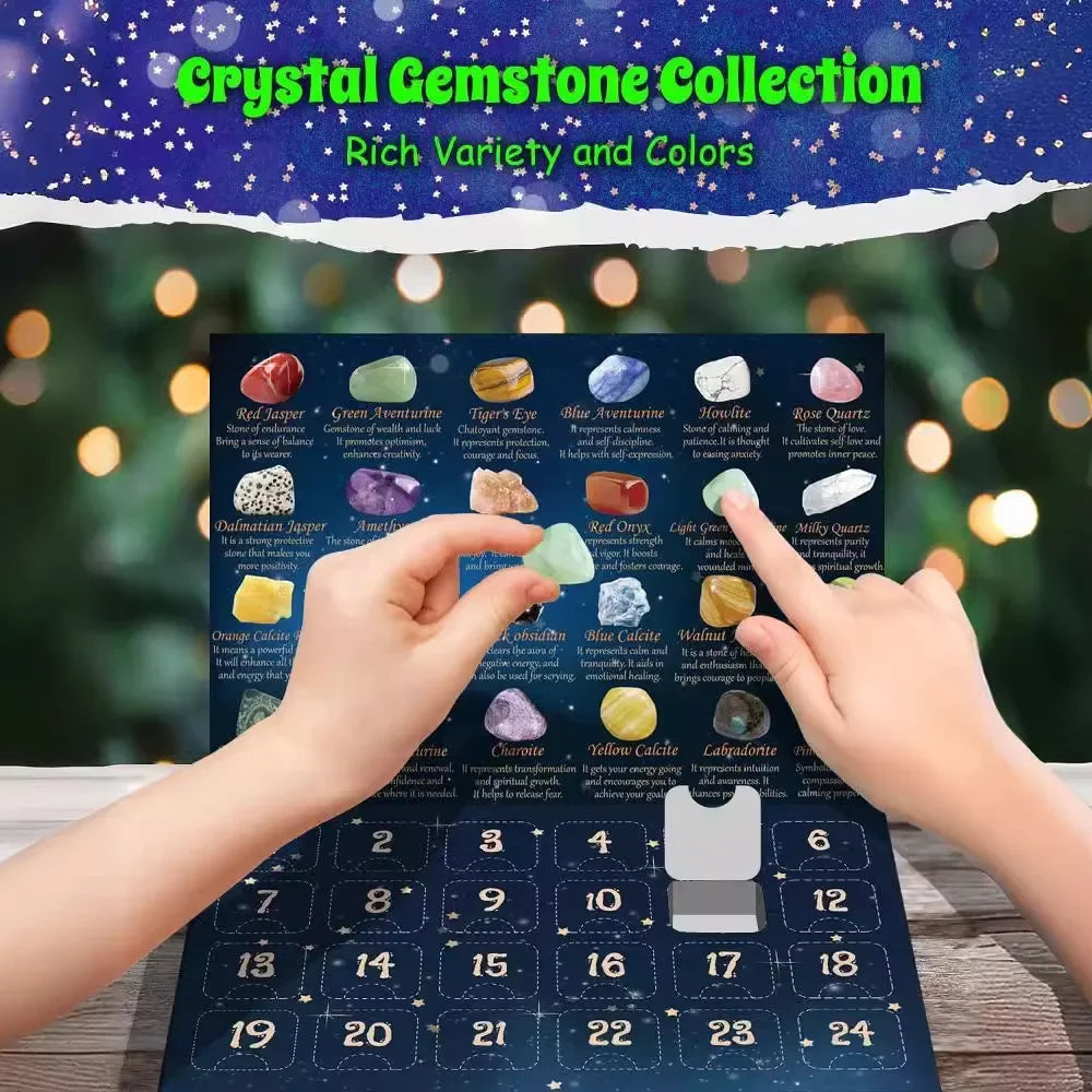 GemSparkle – Edelsteen Kinder Adventskalender – Magie & Ontdekking