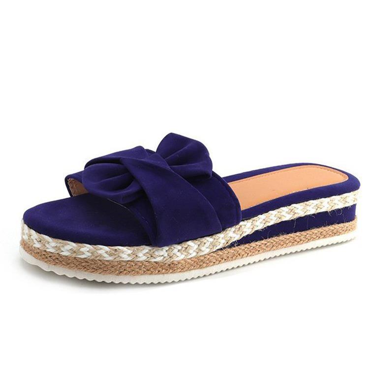 Vanya - Comfortabele Pantoffels met lint voor Vrouwen