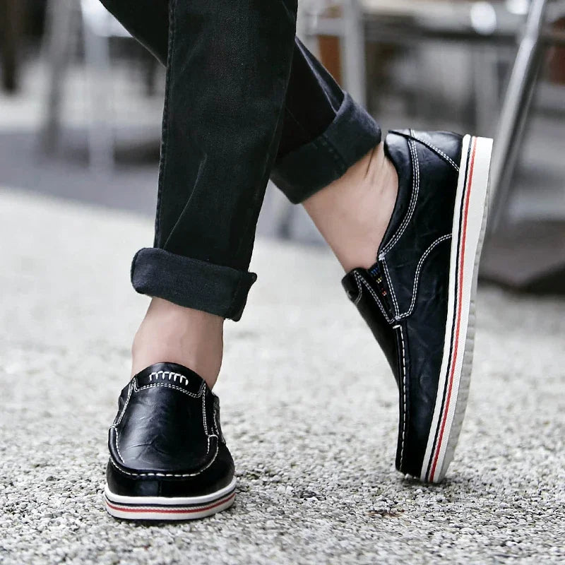 Sherman - Vintage Loafers voor Heren - Casual & Stijlvol