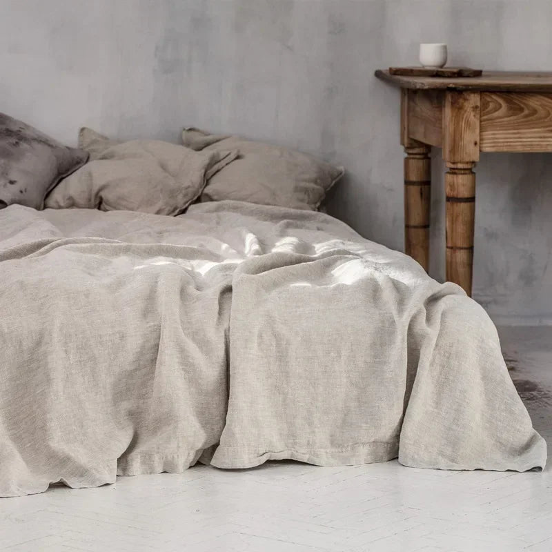 BreezyLuxe – Luxe Linnen Beddengoed – Ademend & Comfortabel
