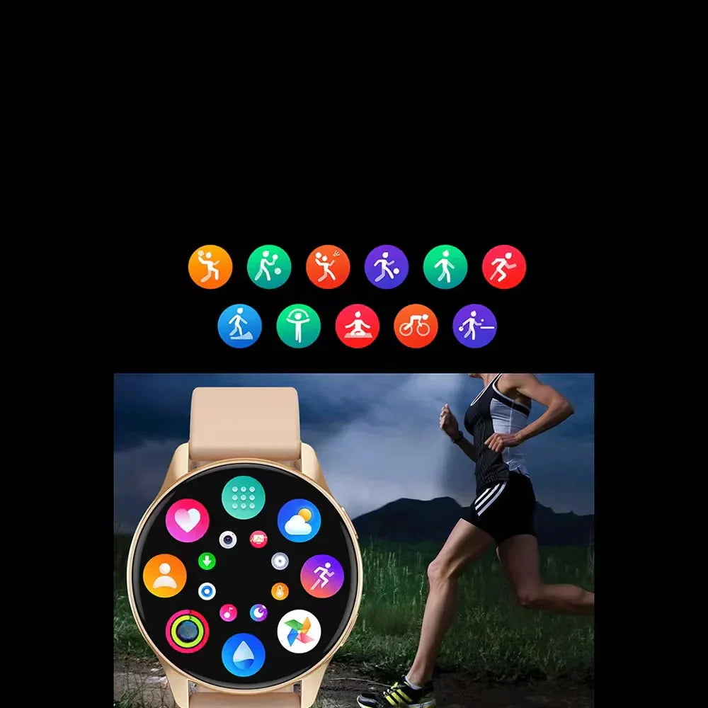 AuraTime – Dames Smartwatch – Stijl & Gezondheid