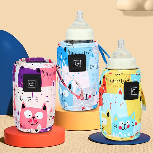 WarmEase – Slimme Draagbare Flessenwarmer – Altijd Perfecte Temperatuur