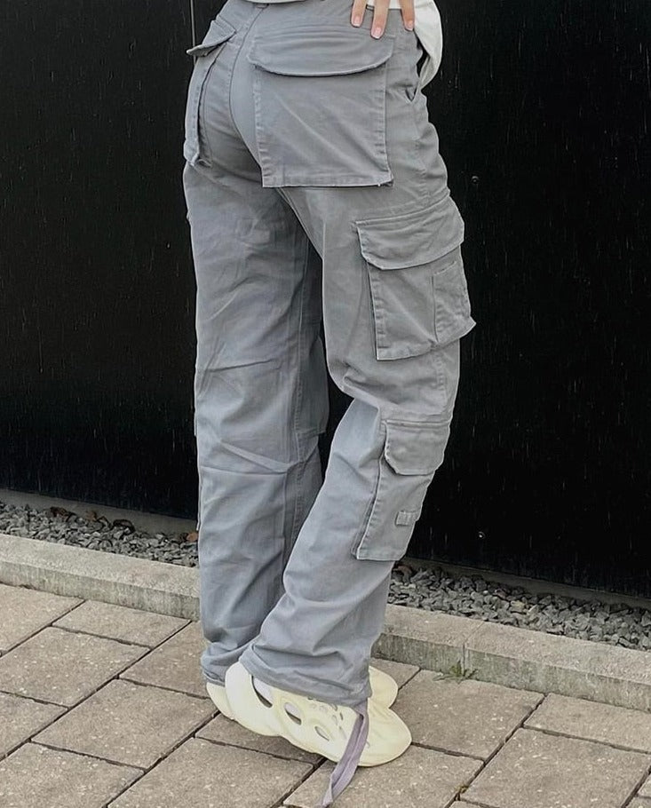 Zibiah - Cargo Broek met Zakken voor Vrouwen