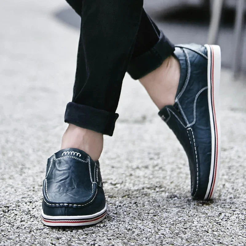 Sherman - Vintage Loafers voor Heren - Casual & Stijlvol