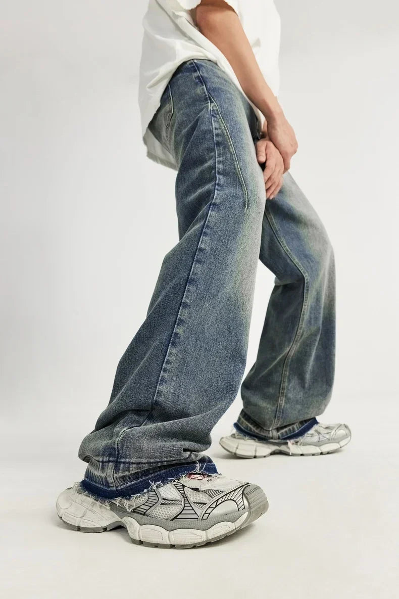 Comfortabele Vintage Jeans voor Heren