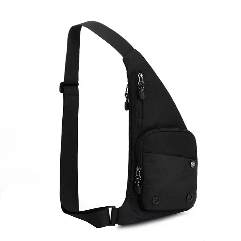 Inez - Kleine, Slanke, Waterdichte Canvas Schouder Slingtas