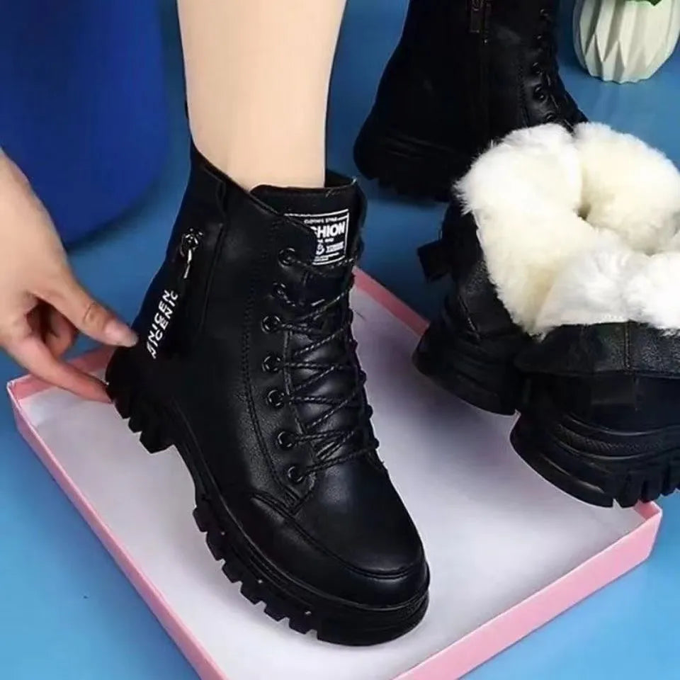 Larae - Klassieke Combat Schoenen voor Vrouwen