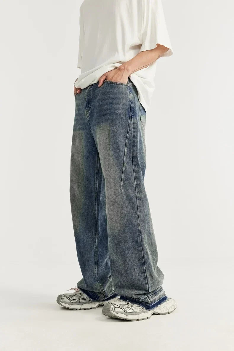 Comfortabele Vintage Jeans voor Heren