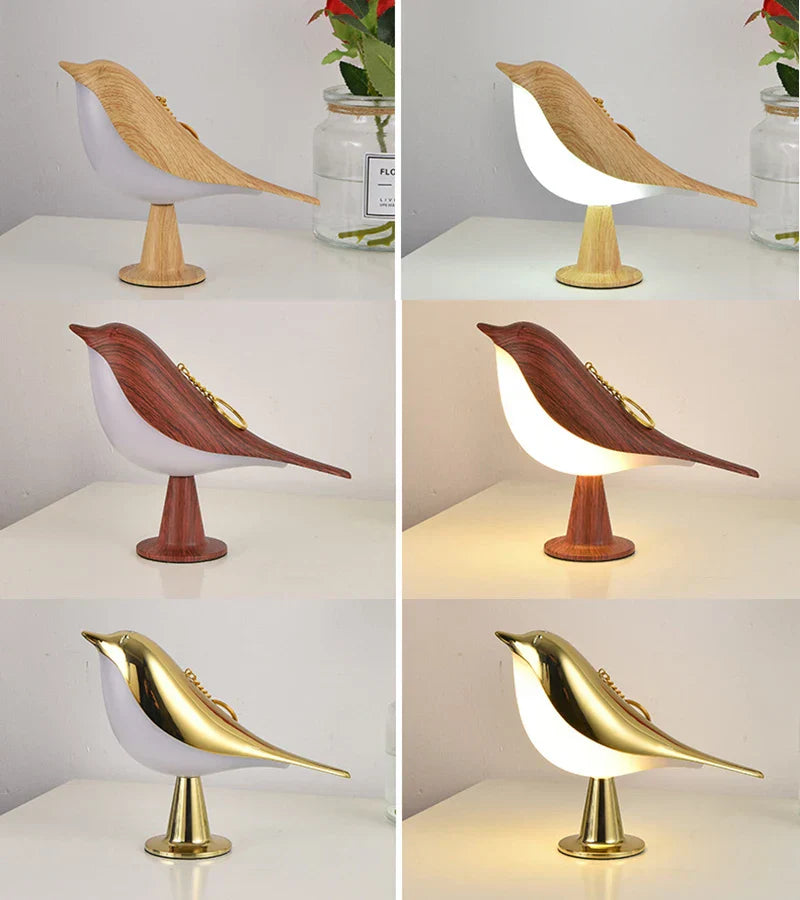 WoodPeckGlow - Schattig Vogel Nachtlampje