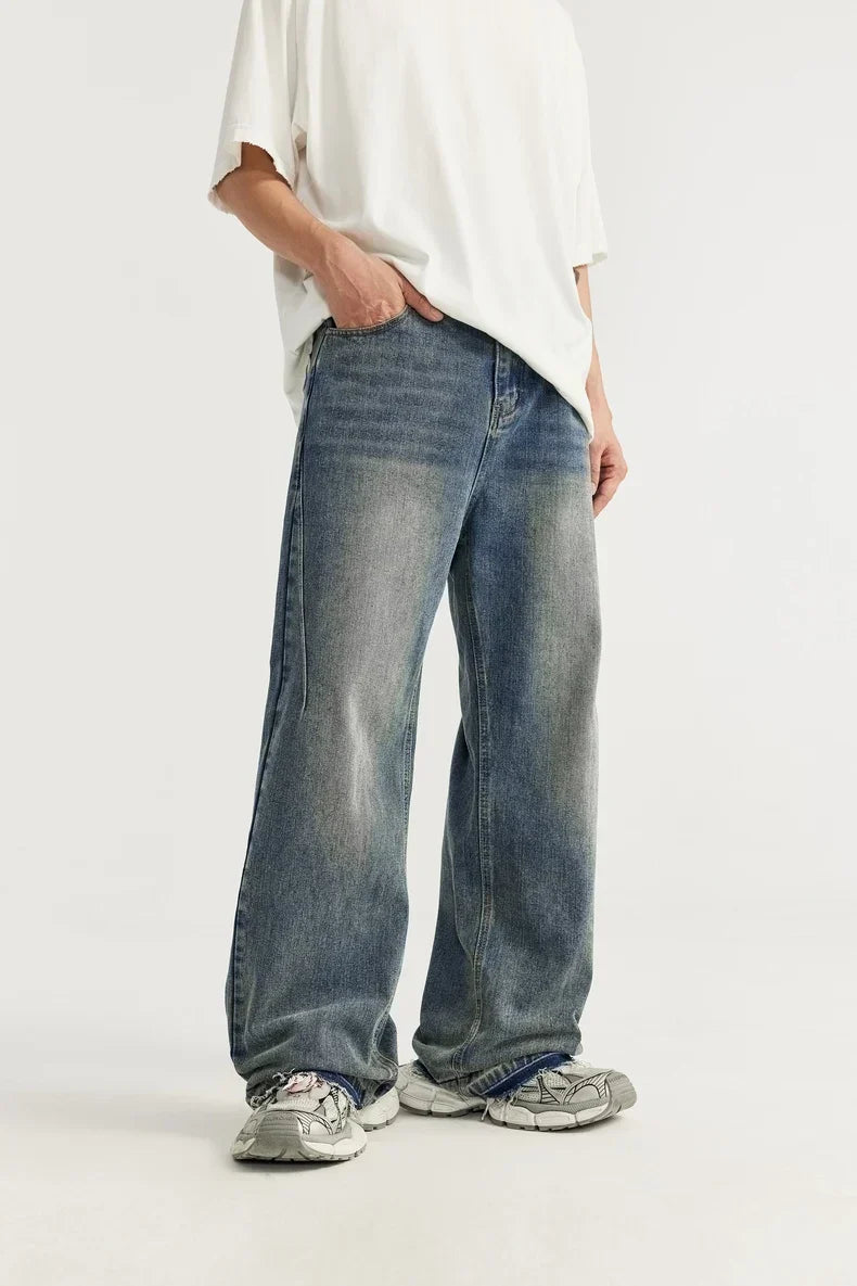 Comfortabele Vintage Jeans voor Heren