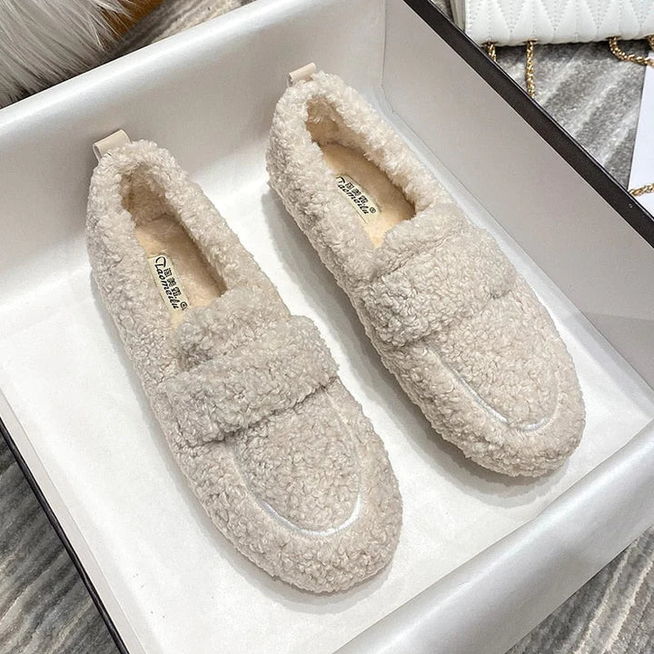 Paisley - Zachte Pluche Pantoffels met Antislipzool