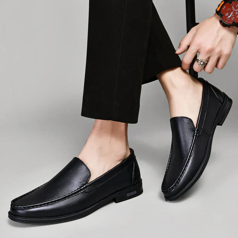 Robert - Vintage Loafers voor Heren - Elegant & Klassiek