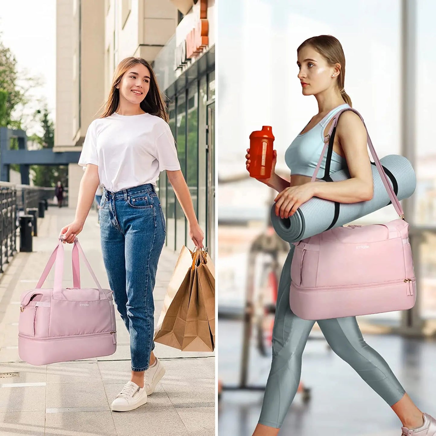Izzy - Weekender Nachtelijke Reistas voor Kleding