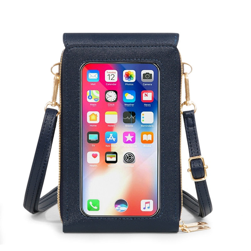 Neri - Transparante Schouder Telefoontas