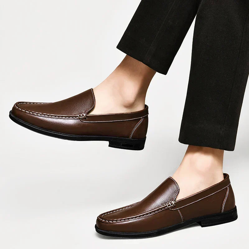 Robert - Vintage Loafers voor Heren - Elegant & Klassiek