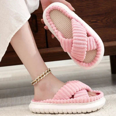 Jillie - Pluche Binnenpantoffels voor Vrouwen