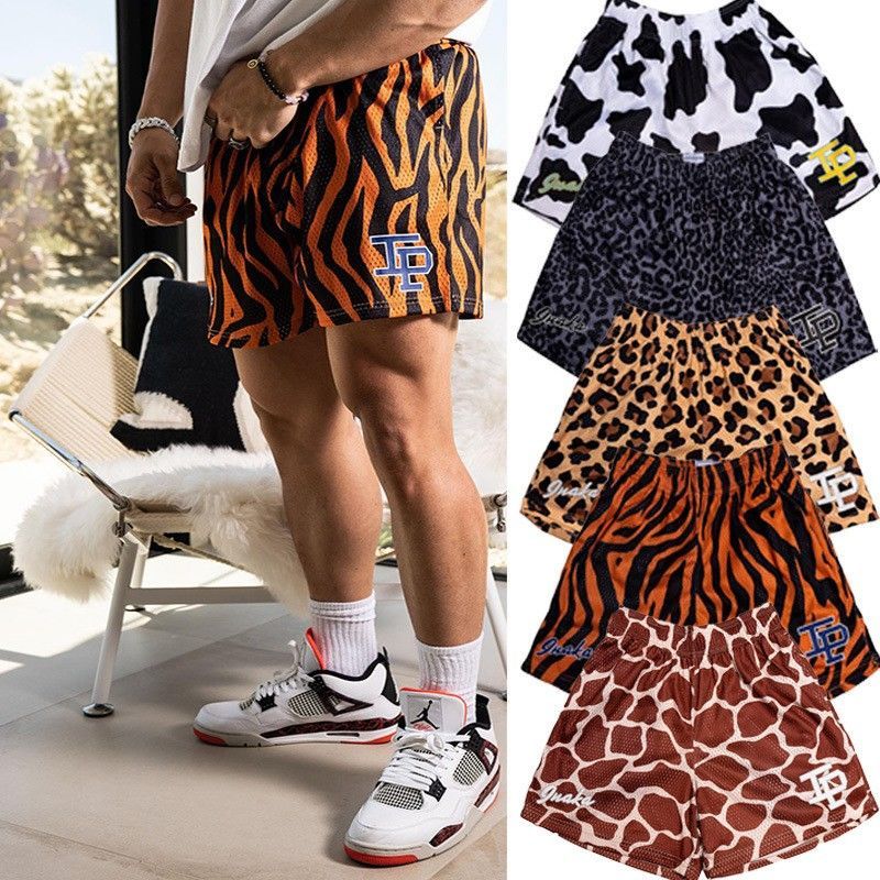 Heren Shorts met Unieke Dierenprints