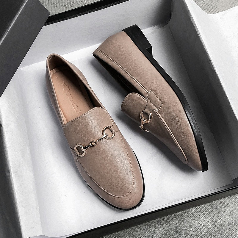 Klassieke Leren Loafers