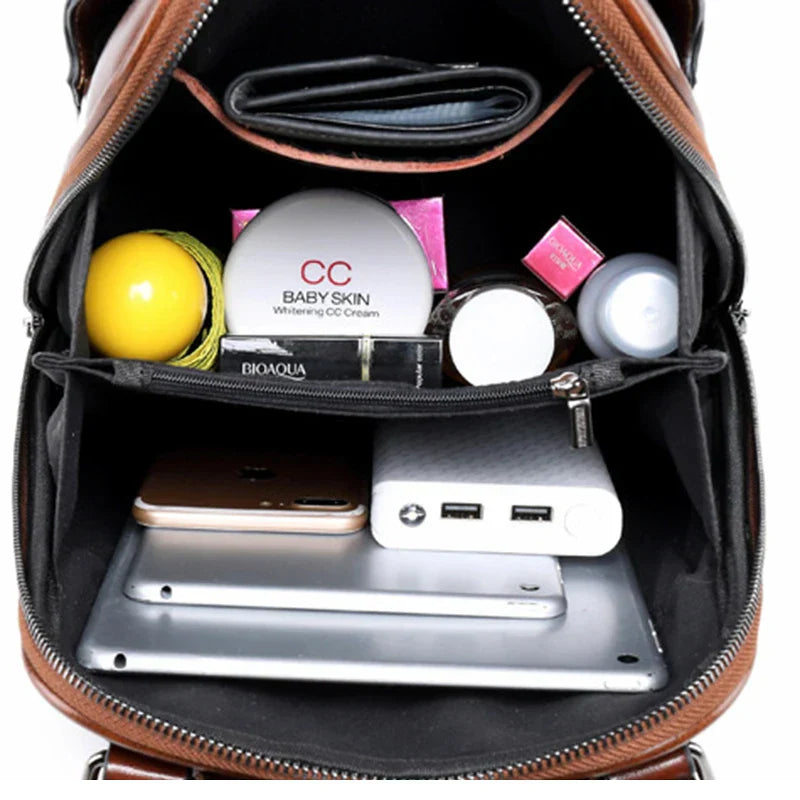 Adeliza - Dames Convertibele Leren Reistas