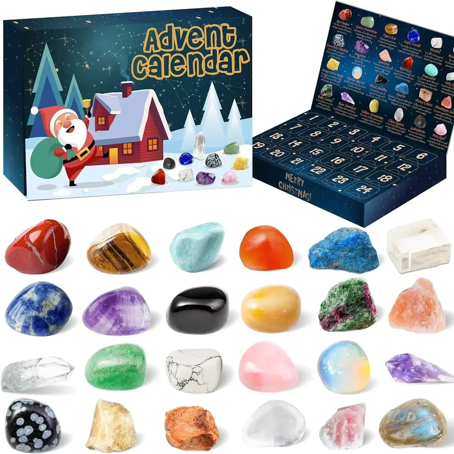 GemSparkle – Edelsteen Kinder Adventskalender – Magie & Ontdekking